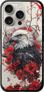 TPU чехол Рубиновый орел для Apple iPhone 16 Pro - 6103b-3708 изображение 
