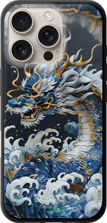 TPU чехол Водяной дракон для Apple iPhone 16 Pro - 6113b-3708 изображение 