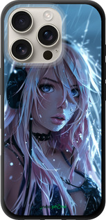 TPU чехол Неоновый дождь для Apple iPhone 16 Pro - 6119b-3708 изображение 