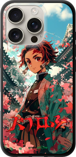 TPU чехол Tanjiro Kamado для Apple iPhone 16 Pro - 6132b-3708 изображение 