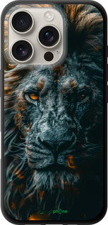 TPU чехол Лев у сутінках для Apple iPhone 16 Pro - 6154b-3708 изображение 