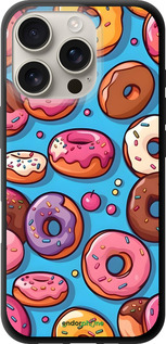 TPU чехол Пончики для Apple iPhone 16 Pro - 6318b-3708 изображение 