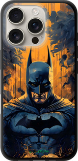 TPU чехол Бэтмен для Apple iPhone 16 Pro - 6335b-3708 изображение 