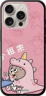 TPU чехол Том и джерри 2 для Apple iPhone 16 Pro - 6359b-3708 изображение 