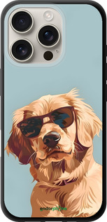 TPU чехол Пес в очках для Apple iPhone 16 Pro - 6381b-3708 изображение 