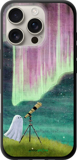 TPU чехол Привидение и звезды для Apple iPhone 16 Pro - 6443b-3708 изображение 