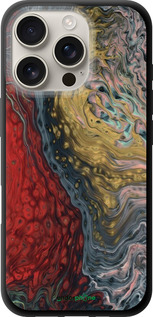 TPU чехол С изображением абстрактной живописи для Apple iPhone 16 Pro - 6530b-3708 изображение 