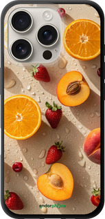 TPU чехол Фрукти 3 для Apple iPhone 16 Pro - 6703b-3708 изображение 