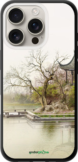 TPU чехол Японский пейзаж для Apple iPhone 16 Pro - 776b-3708 изображение 