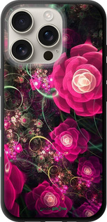 TPU чехол Абстрактные цветы 3 для Apple iPhone 16 Pro - 850b-3708 изображение 