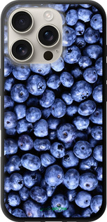 TPU чехол Чорниця для Apple iPhone 16 Pro - 851b-3708 изображение 
