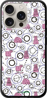 TPU чехол Смешные коты для Apple iPhone 16 Pro - 907b-3708 изображение 