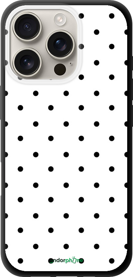 TPU чехол Горох для Apple iPhone 16 Pro - 4289b-3708 изображение 