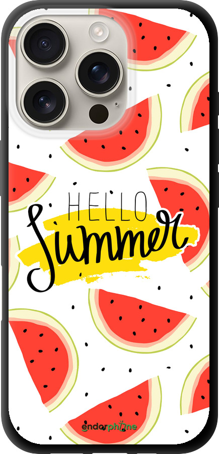 TPU чехол Hello Summer для Apple iPhone 16 Pro - 4356b-3708 изображение 