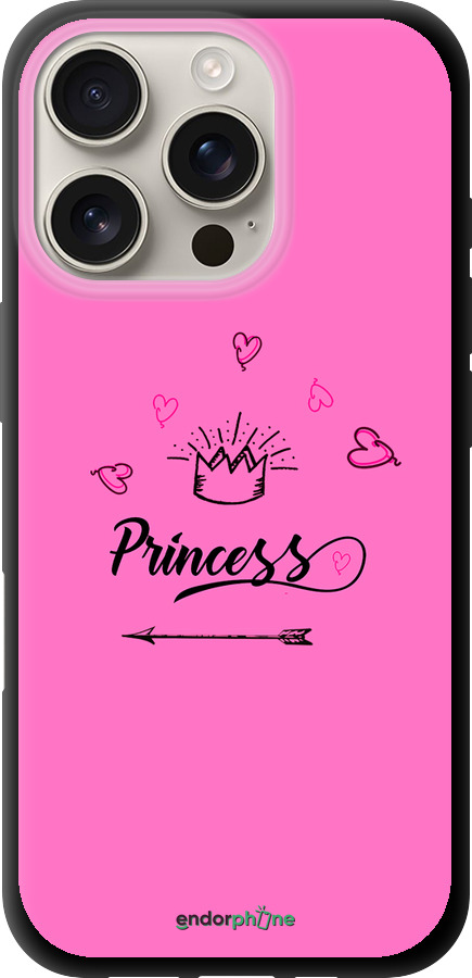 TPU чехол Princess для Apple iPhone 16 Pro - 4361b-3708 изображение 