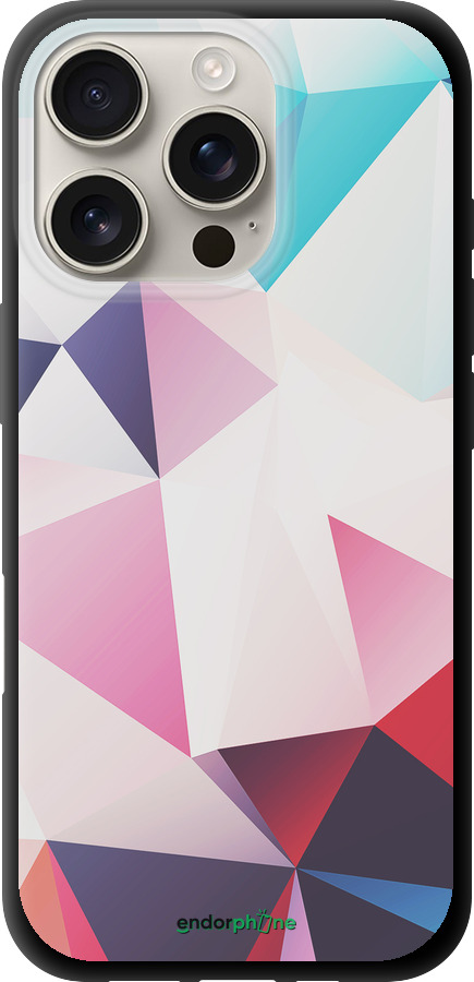 TPU чехол Геометрия 3 для Apple iPhone 16 Pro - 4415b-3708 изображение 