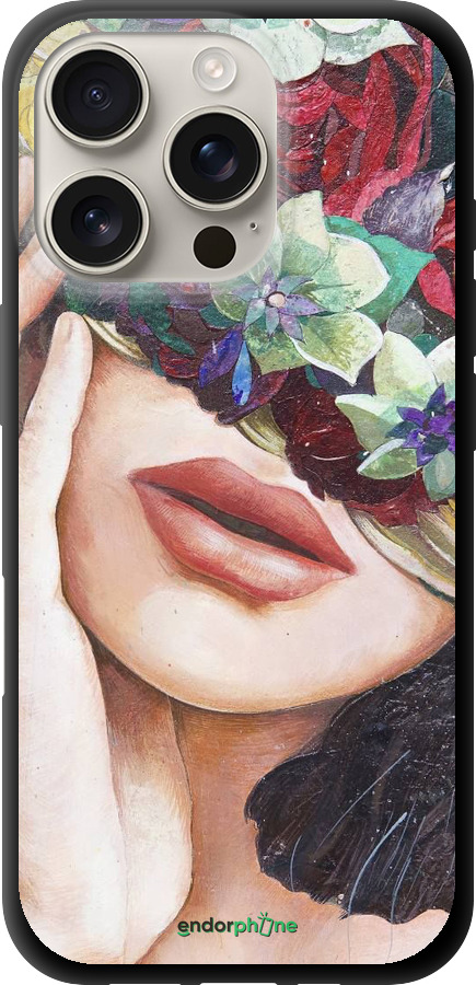 TPU чехол Head Flower для Apple iPhone 16 Pro - 4460b-3708 изображение 