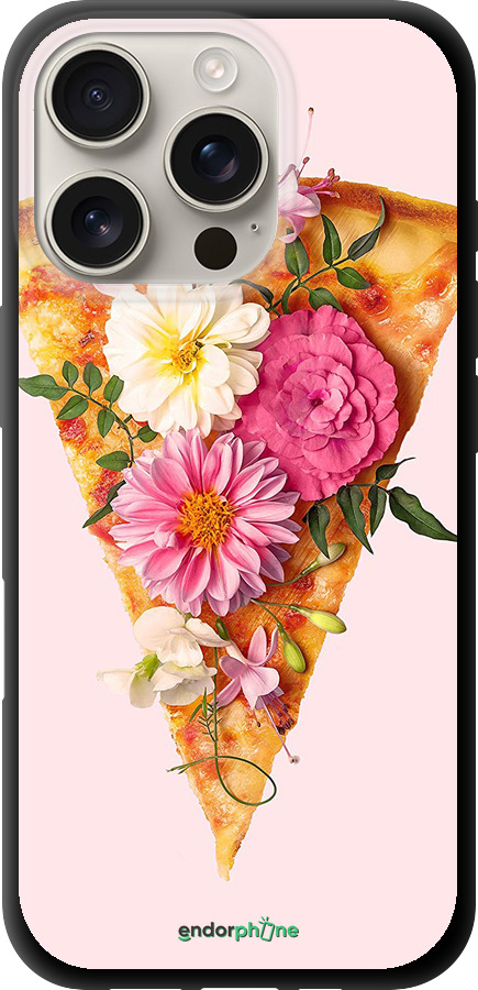 TPU чехол pizza для Apple iPhone 16 Pro - 4492b-3708 изображение 