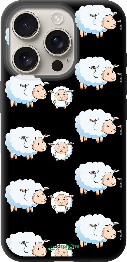TPU чехол Овечки1 для Apple iPhone 16 Pro - 4637b-3708 изображение 