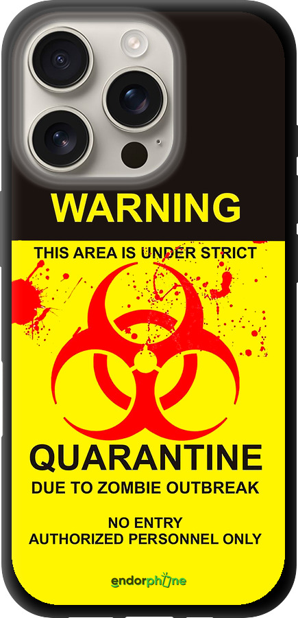 TPU чехол Biohazard  9 для Apple iPhone 16 Pro - 4825b-3708 изображение 