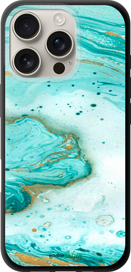 TPU чехол Мраморный для Apple iPhone 16 Pro - 4895b-3708 изображение 