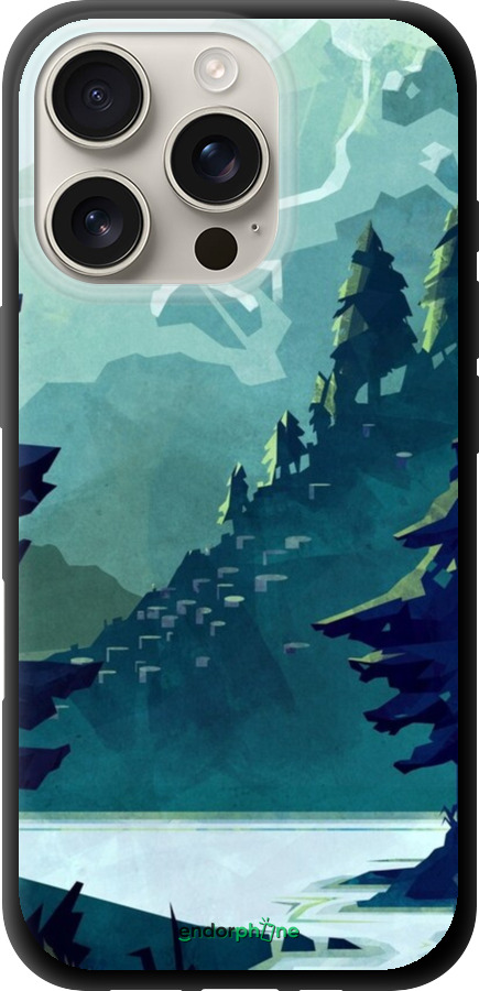 TPU чехол № 5424 для Apple iPhone 16 Pro - 5424b-3708 изображение 