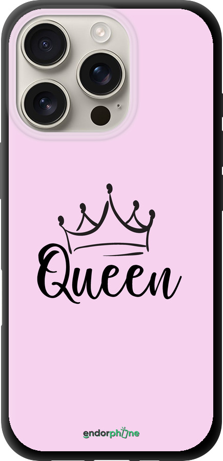 TPU чехол Queen & King для неї для Apple iPhone 16 Pro - 5520b-3708 изображение 