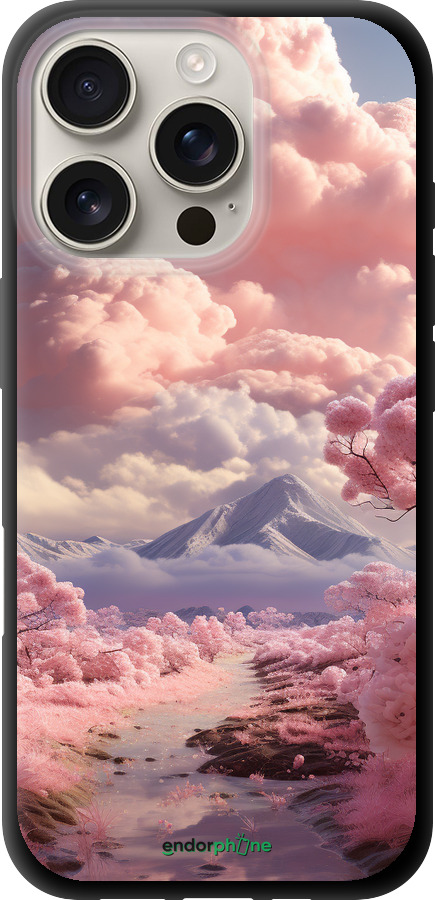 TPU чехол Розовые облака для Apple iPhone 16 Pro - 5660b-3708 изображение 