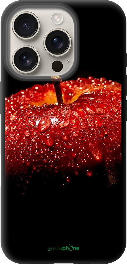 TPU чехол Яблуко для Apple iPhone 16 Pro - 6022b-3708 изображение 