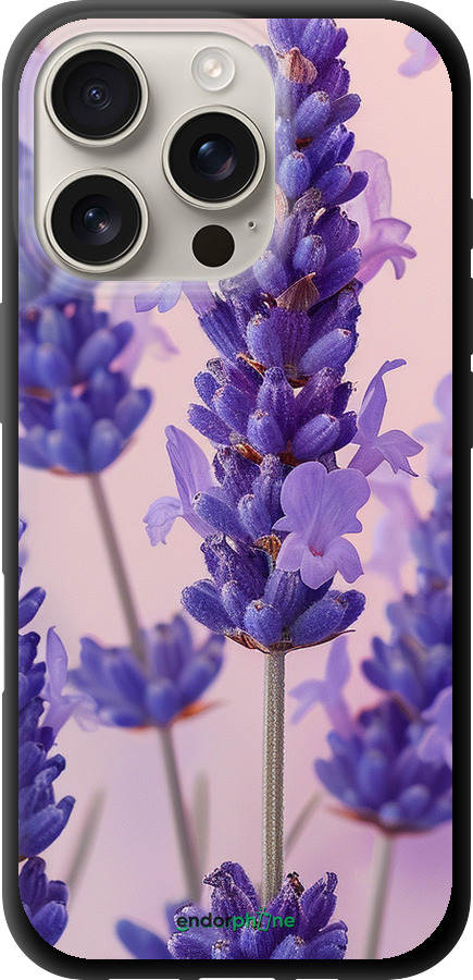 TPU чехол Лаванда для Apple iPhone 16 Pro - 6037b-3708 изображение 