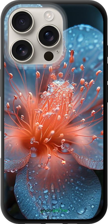 TPU чехол Роса на квітці для Apple iPhone 16 Pro - 6039b-3708 изображение 