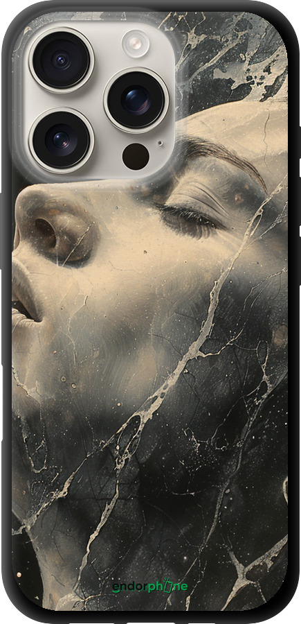 TPU чехол Мраморная женщина для Apple iPhone 16 Pro - 6040b-3708 изображение 