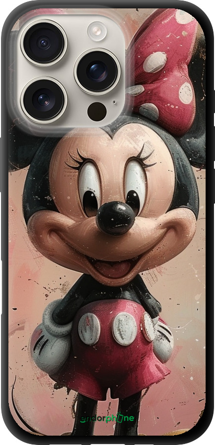 TPU чехол Minnie Mouse для Apple iPhone 16 Pro - 6054b-3708 изображение 