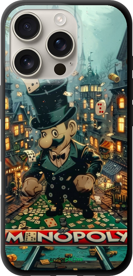 TPU чехол Сказочный Monopoly для Apple iPhone 16 Pro - 6086b-3708 изображение 