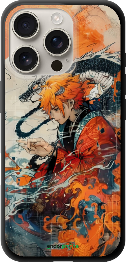TPU чехол Зеницу Агацума для Apple iPhone 16 Pro - 6114b-3708 изображение 