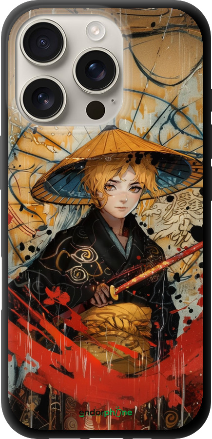 TPU чехол Самурайська відвага для Apple iPhone 16 Pro - 6115b-3708 изображение 