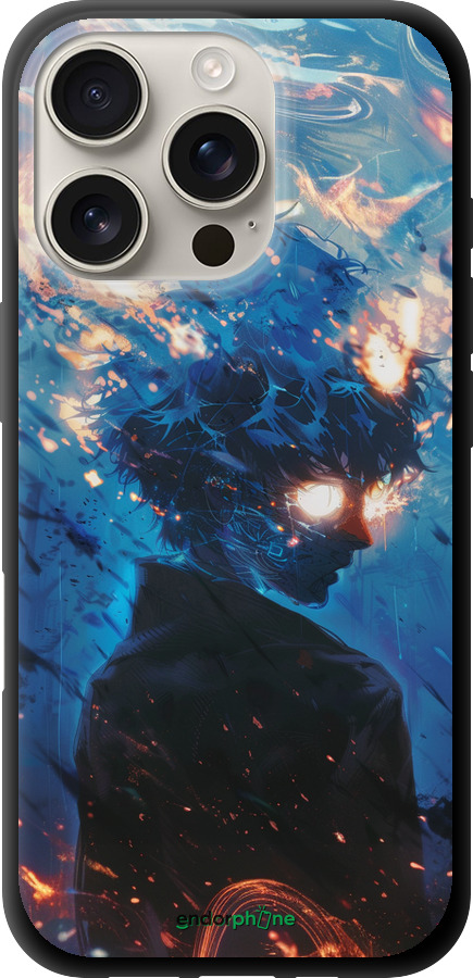 TPU чехол Сатору Годжо для Apple iPhone 16 Pro - 6129b-3708 изображение 