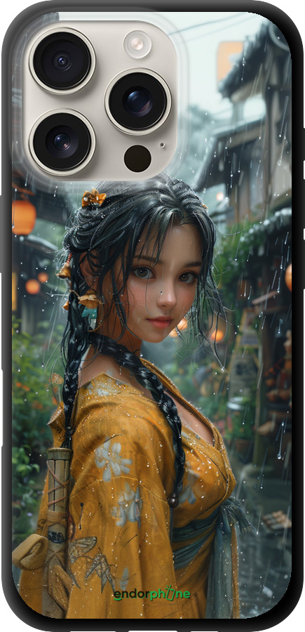 TPU чехол Anime-girl для Apple iPhone 16 Pro - 6133b-3708 изображение 