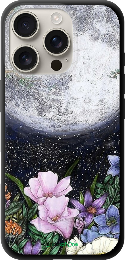TPU чехол Полночь в саду для Apple iPhone 16 Pro - 6259b-3708 изображение 