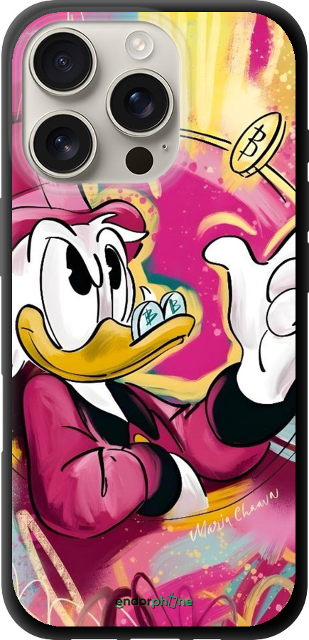 TPU чехол Скрудж для Apple iPhone 16 Pro - 6283b-3708 изображение 