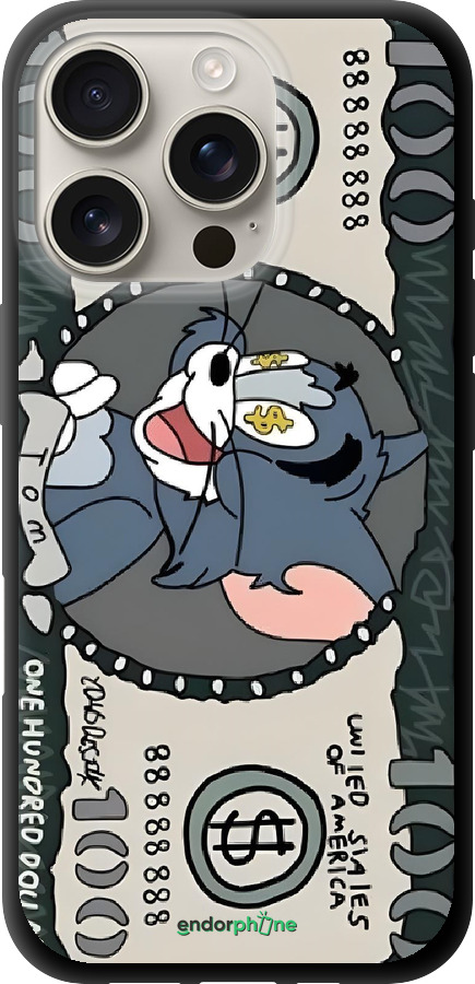 TPU чехол Том и джерри для Apple iPhone 16 Pro - 6291b-3708 изображение 