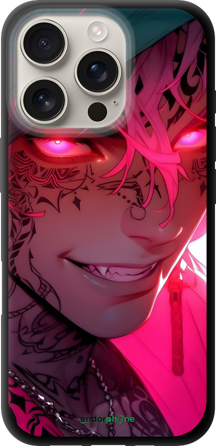TPU чехол Аниме демон 3 для Apple iPhone 16 Pro - 6313b-3708 изображение 