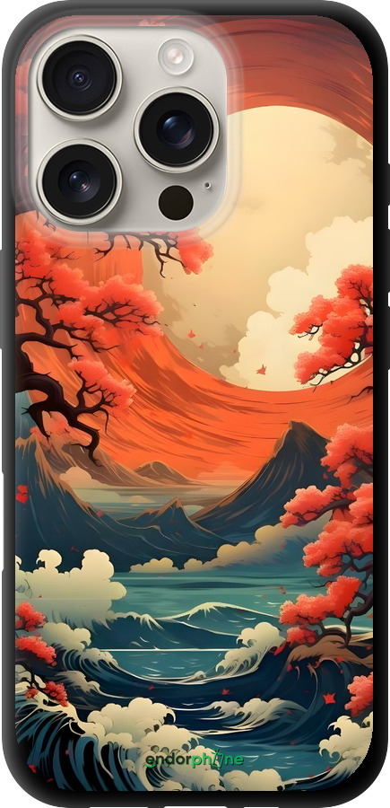 TPU чехол Природа японии для Apple iPhone 16 Pro - 6327b-3708 изображение 