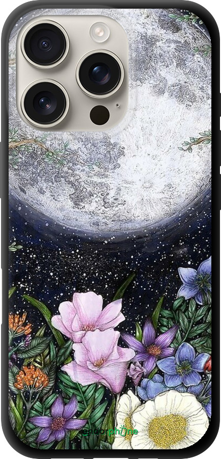 TPU чехол Полночь в саду II для Apple iPhone 16 Pro - 6424b-3708 изображение 
