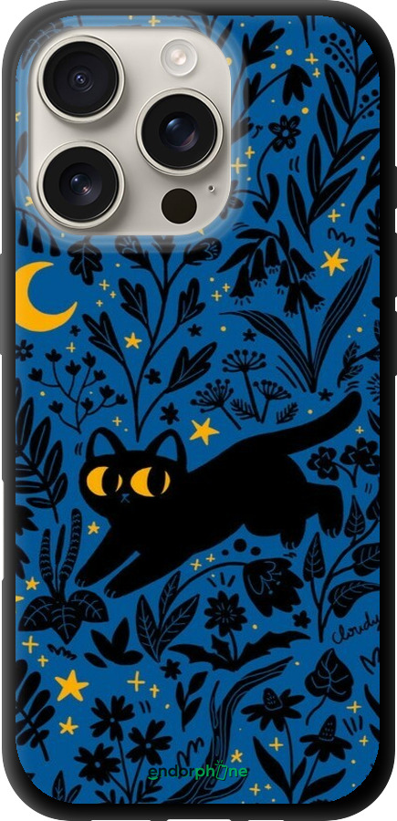 TPU чехол Летняя ночь для Apple iPhone 16 Pro - 6472b-3708 изображение 