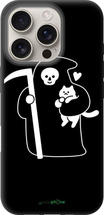 TPU чехол С изображением Кошек для Apple iPhone 16 Pro - 6485b-3708 изображение 