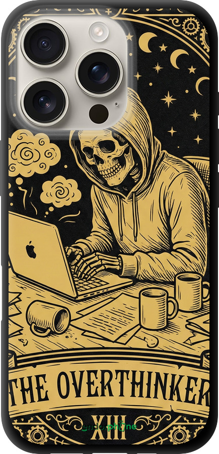 TPU чехол The Overthinker для Apple iPhone 16 Pro - 6774b-3708 изображение 