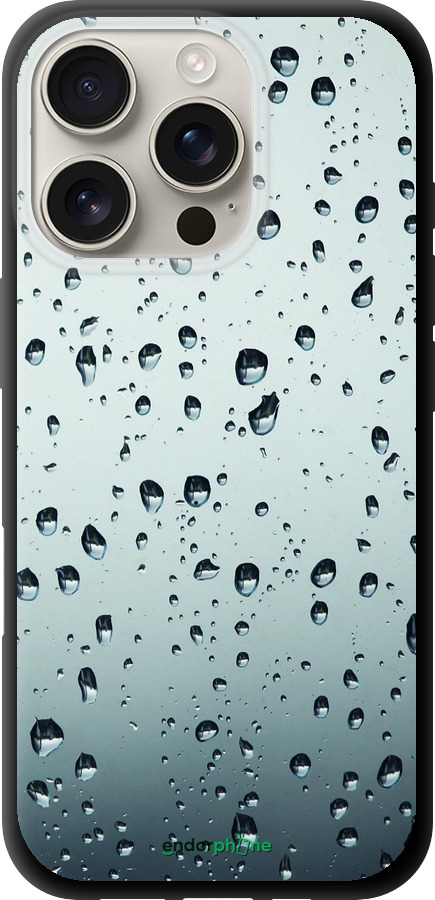 TPU чехол Стекло в каплях для Apple iPhone 16 Pro - 848b-3708 изображение 