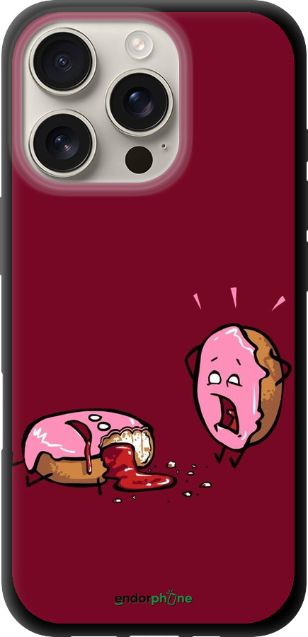 TPU чехол Печенье для Apple iPhone 16 Pro - 911b-3708 изображение 