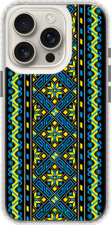 Чехол Bumper чехол Вышиванка 39 для Apple iPhone 16 Pro - 1173pc-3708 изображение 